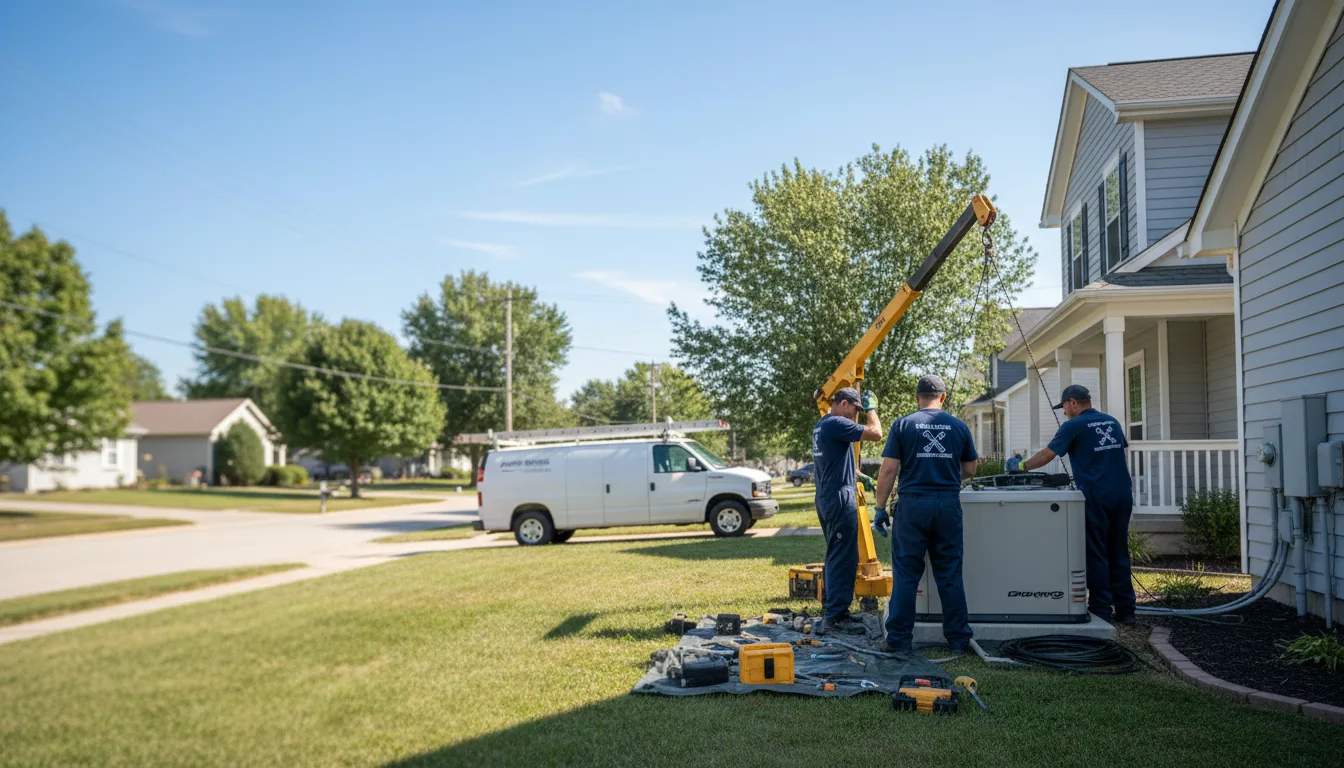 Generator Installation in Barryton, MI near me
